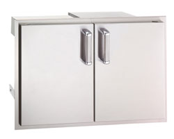 Double Doors Trash Tray Dual Drawers by Fire Magic