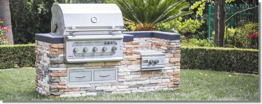 American Muscle Grill, Built-In Grill, Freestanding Grill, Custom Outdoor Kitchens