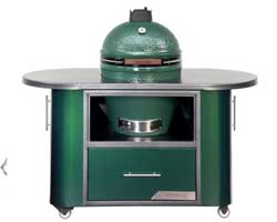 Compact Cooking Island by Big Green Egg