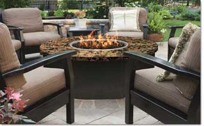 Inspiration Fire Table, Firegear Outdoors Fire Pits