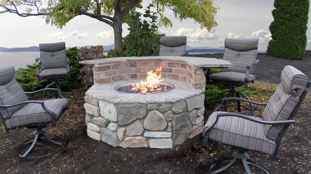 Graysen Woods Fire Pits, Raised Fire Pit